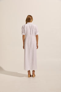 Trace Dress - Porcelain