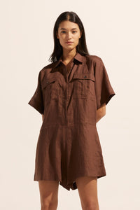 Heed Jumpsuit - Carob