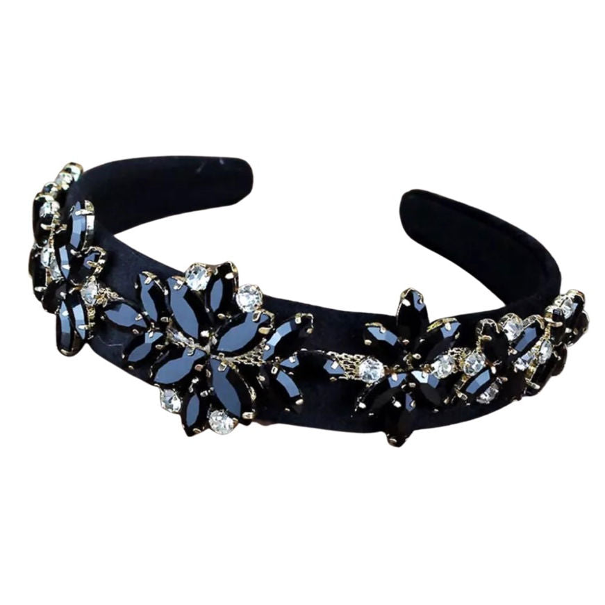 Tania Hird - Elizabeth Statement Headband - Black