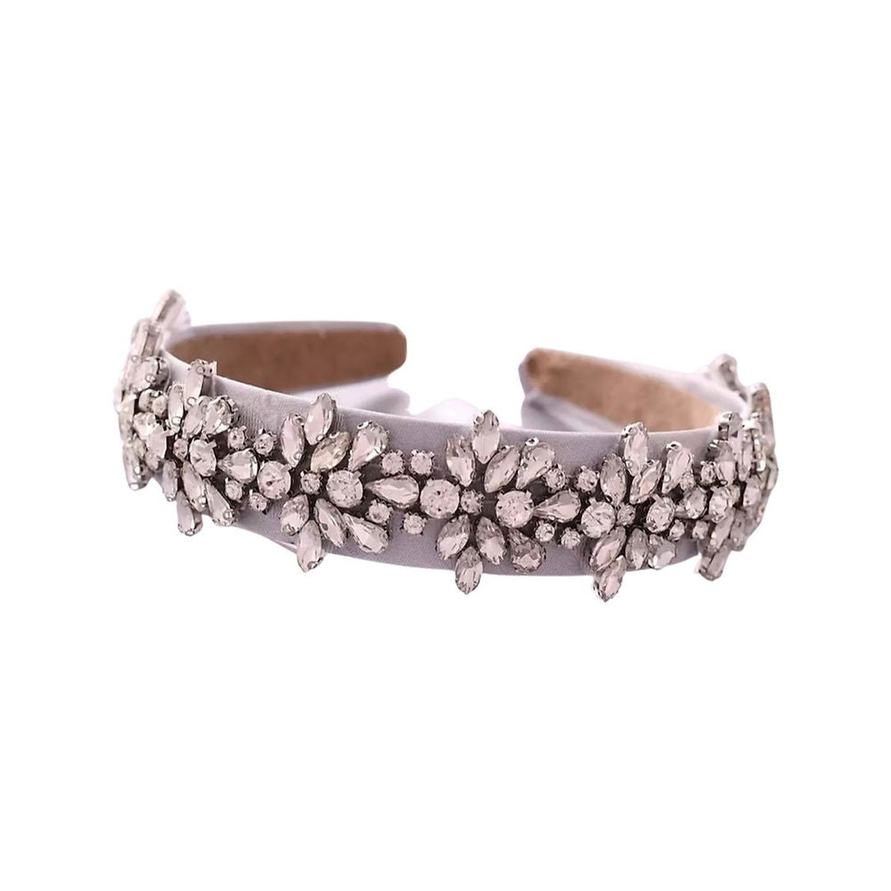 Tania Hird - Silver Sensation Statement Headband