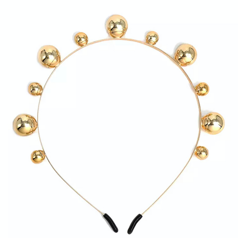 Gold Pearl Headband