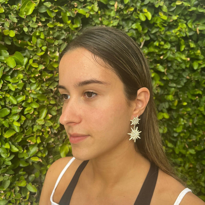 Gold Spark Earrings