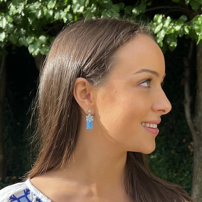 Valentina Blue Earrings