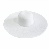 Kentucky Hat Wide Brim - White