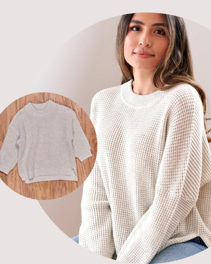 Maxted - Kids Unisex Seven Pullover Crew Neck Jumper