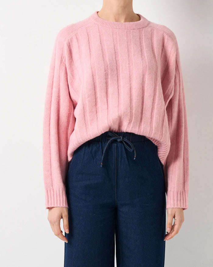 Walnut - Seville Rib Jumper
