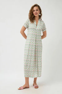 Nima Long Printed Dress