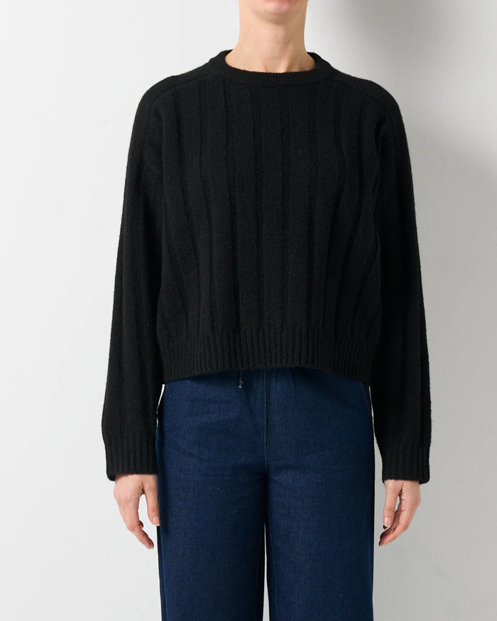 Walnut - Seville Rib Jumper