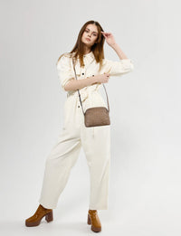 Serenade - Lyla Eco Embroidered Veagn Xbody bag