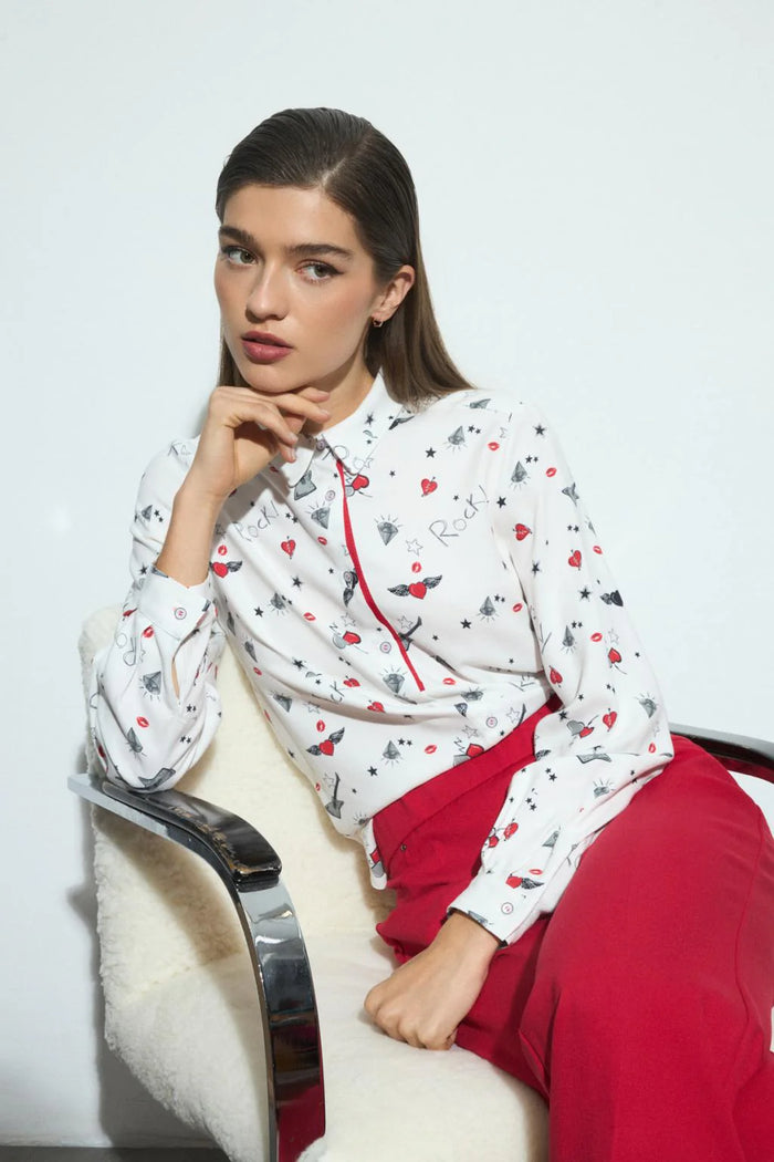 Rock Inspired Button Down Shirt
