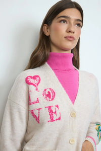 Pompeia - Long Printed Cardigan