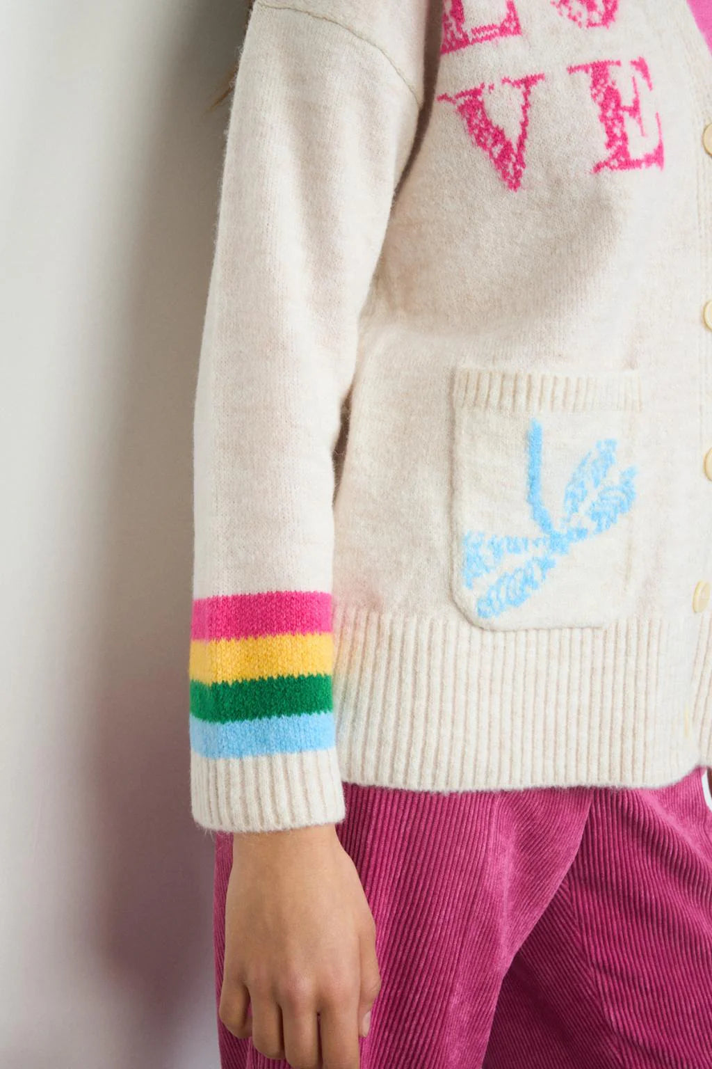 Pompeia - Long Printed Cardigan