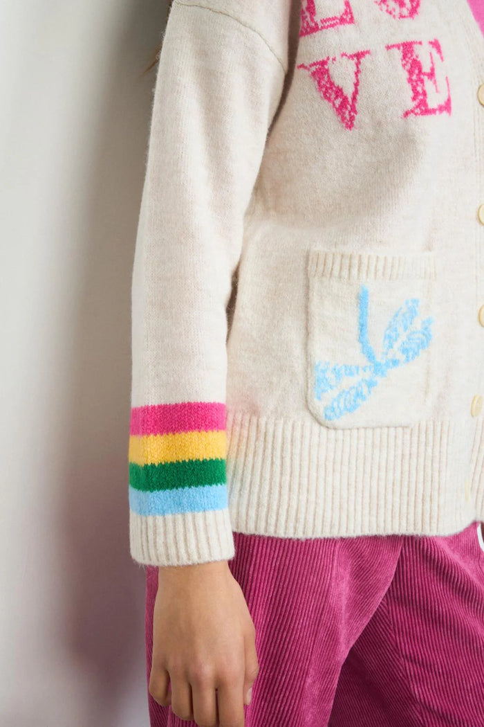 Pompeia - Long Printed Cardigan
