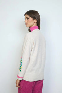 Pompeia - Long Printed Cardigan