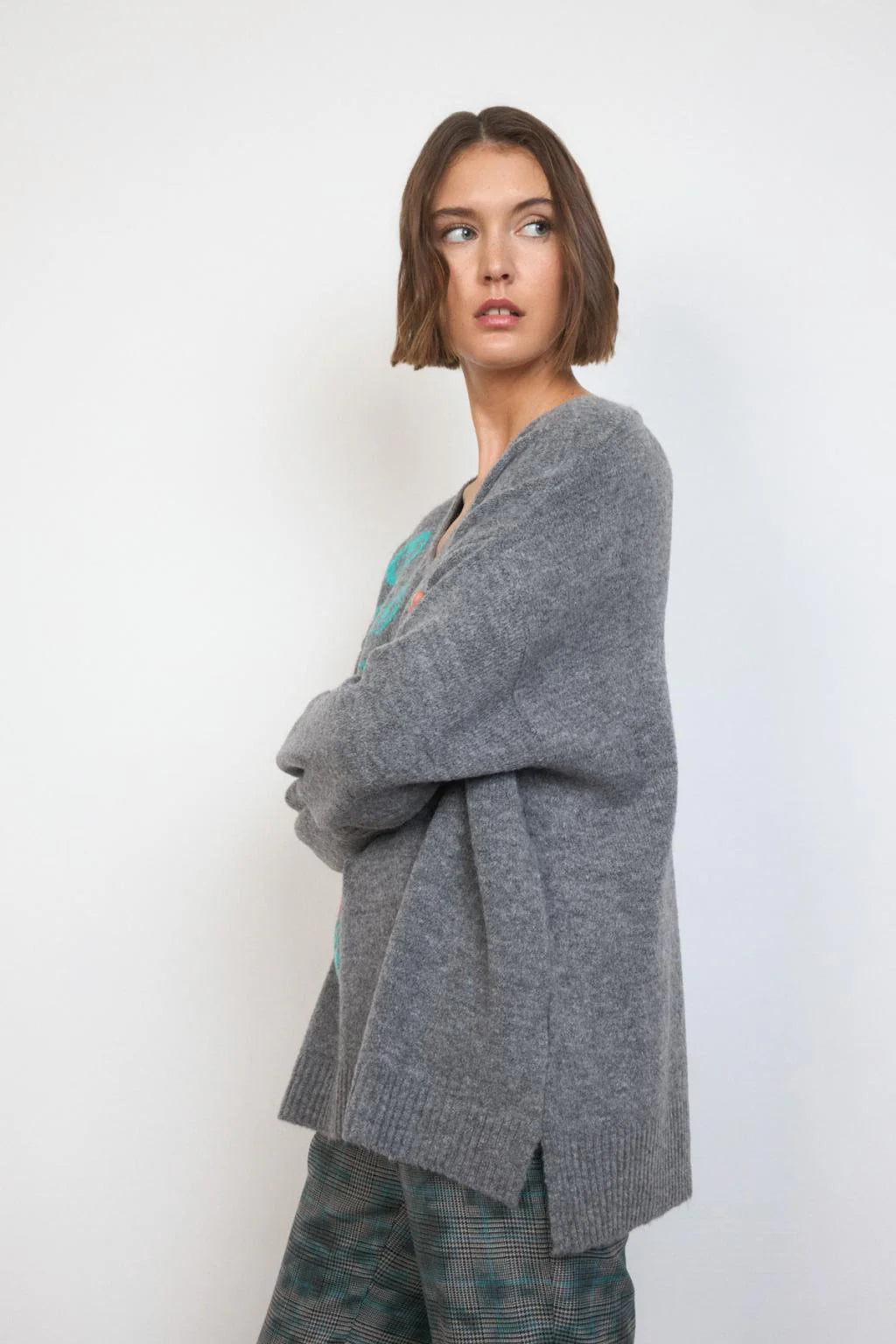 Terentia - Printed Knit Sweater