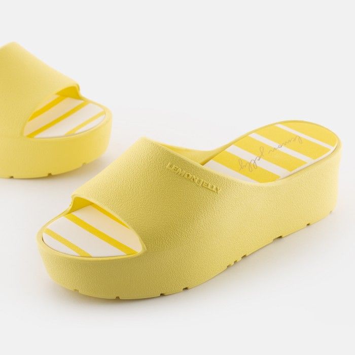 Sunny Platform Slides - Lemonade