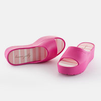 Sunny Platform Slides - Fuschia