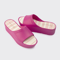 Sunny Platform Slides - Fuschia
