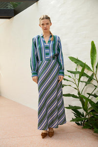 The Dreamer Label - Sun Blouse in Green