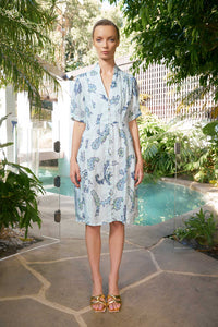 The Dreamer Label - Tilda Woodstock Dress - Ocean