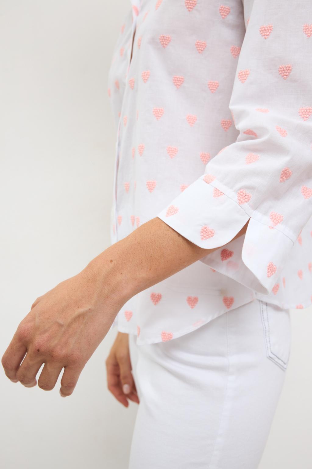 Tinta & Bariloche Taliga Shirt pink - front view