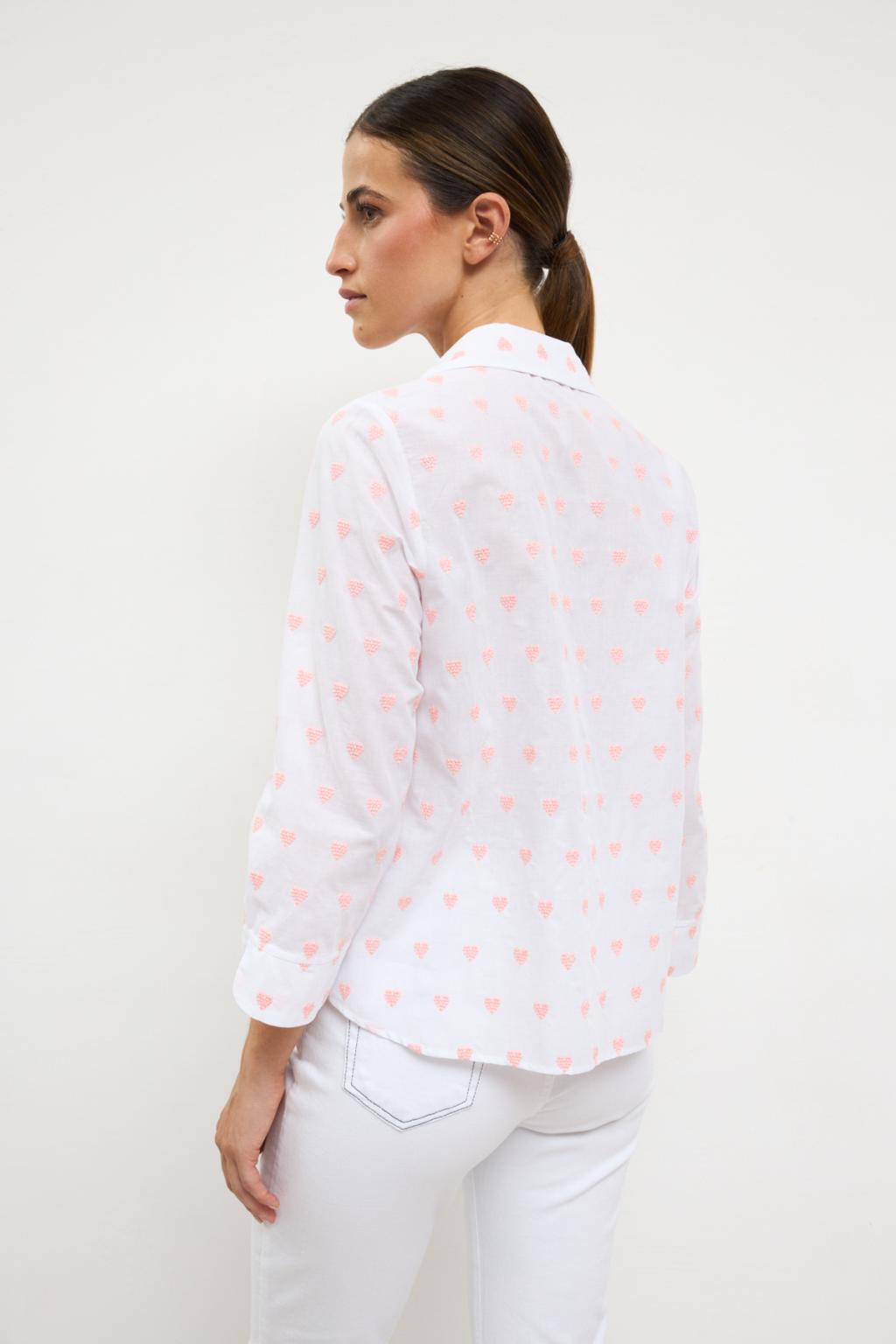 Tinta & Bariloche Taliga Shirt pink - back view