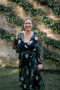 Kamare - Annika Dress in Lilly Print