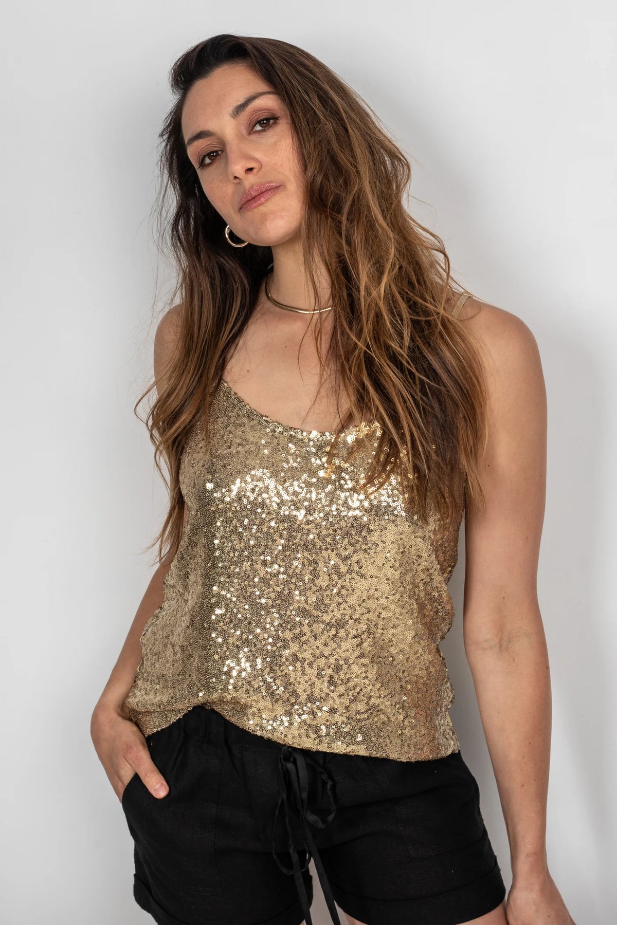 Sequin 'TWINKLE CAMI'