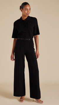 Alessandra Hamilton Pant Black