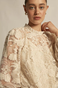 Zoe Kratzmann - Glint Top - Ecru