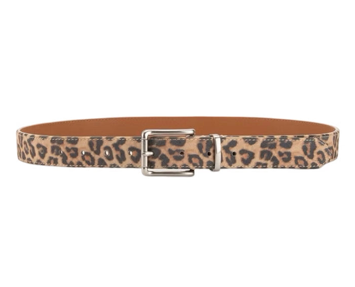 Leopard Print Belt