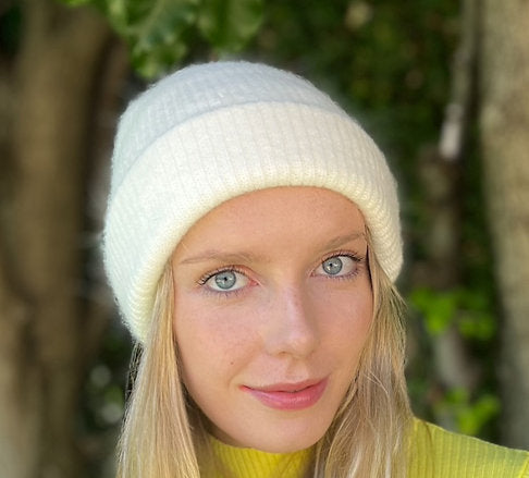 Angora Blend Slouch beanie