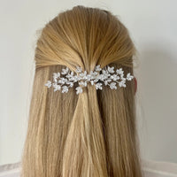 Tania Hird Tiffany Zircon Hair Comb detail
