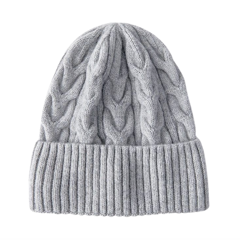 Cable Wool Knit Beanies