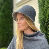 Boston 100% Wool Cloche Hat