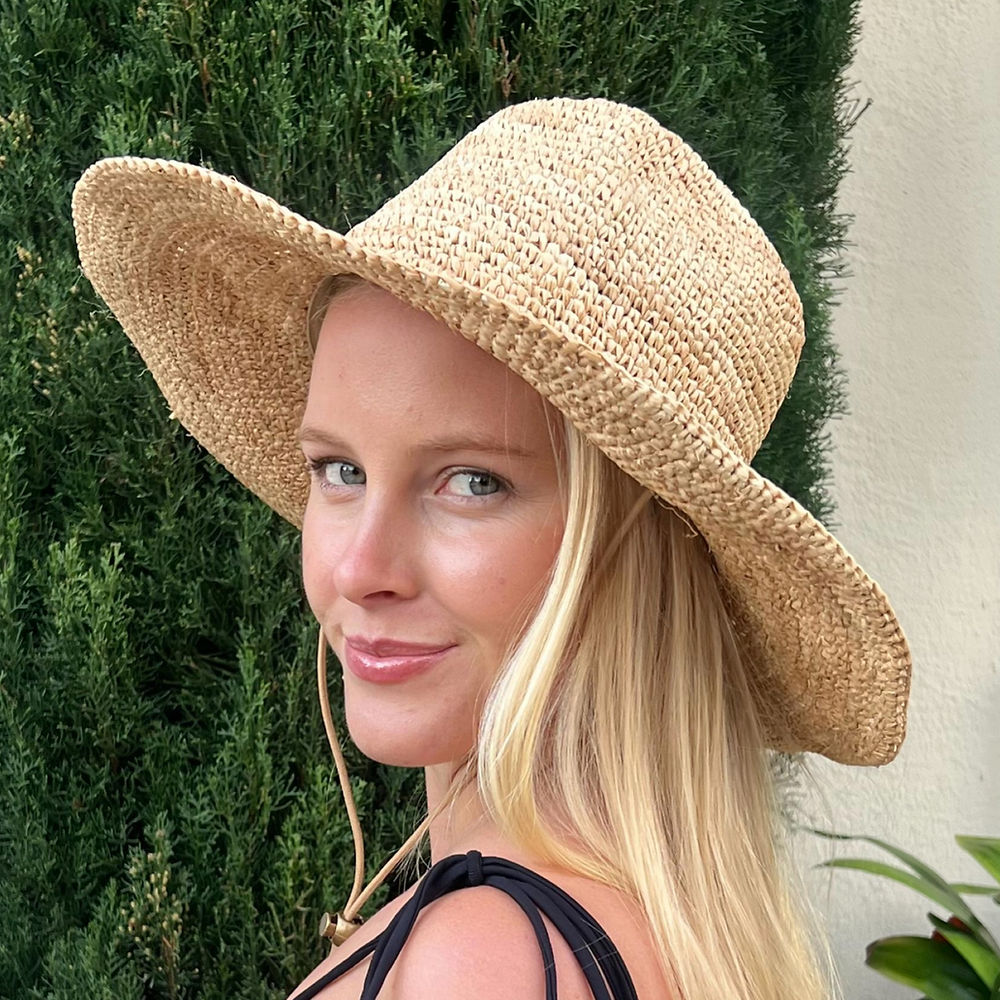 Jessie Raffia Cowboy Hat