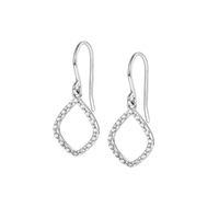 Riviere Diamond Cubic Zirconia Earrings