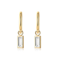 Baguette Earrings