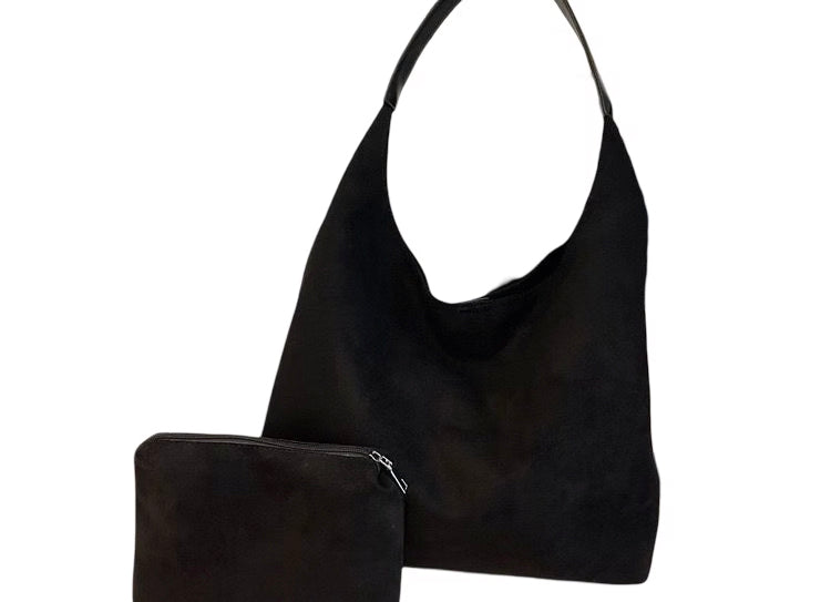 Nala Suede Shoulder Bag