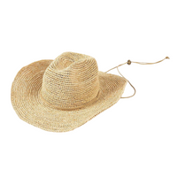 Jessie Raffia Cowboy Hat