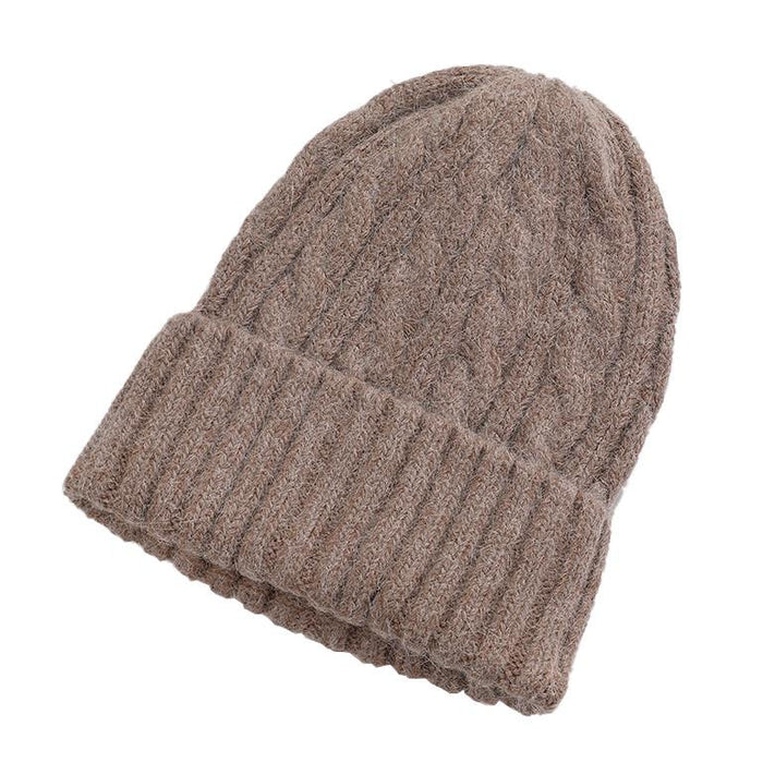 Beanie Angora Cable