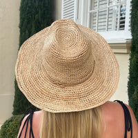 Jessie Raffia Cowboy Hat