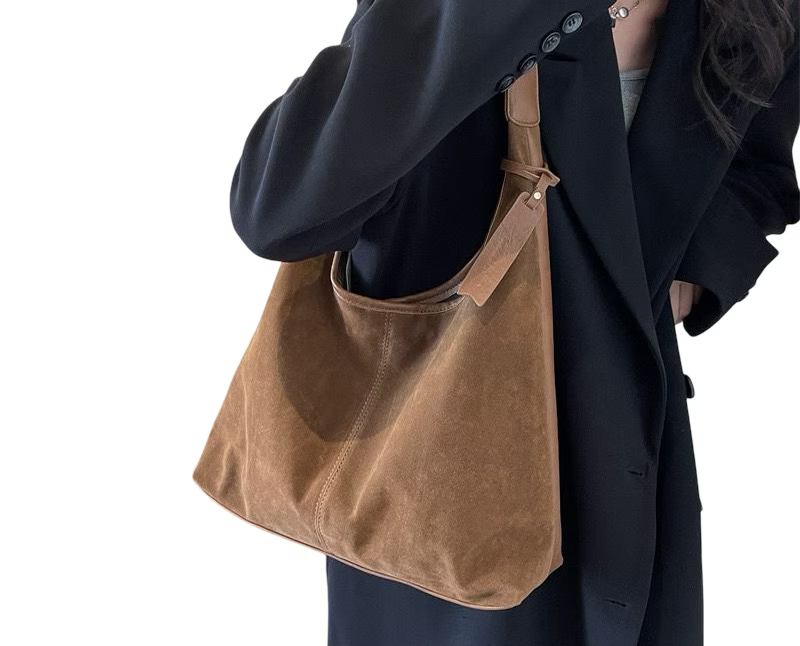 Nala Suede Shoulder Bag