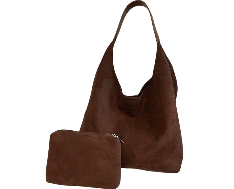 Nala Suede Shoulder Bag