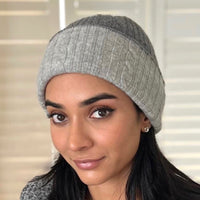 Beanie Cashmere Reversible