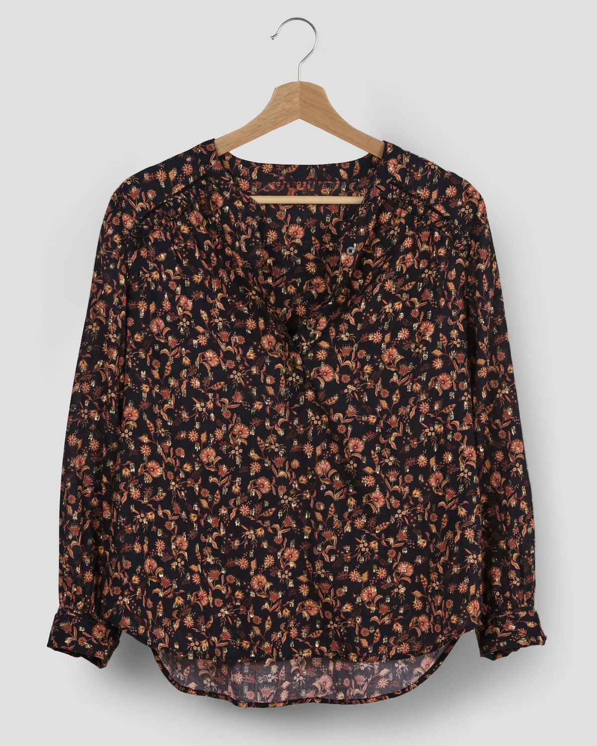 Marie Louise De Monterey - Delphine  Blouse Black