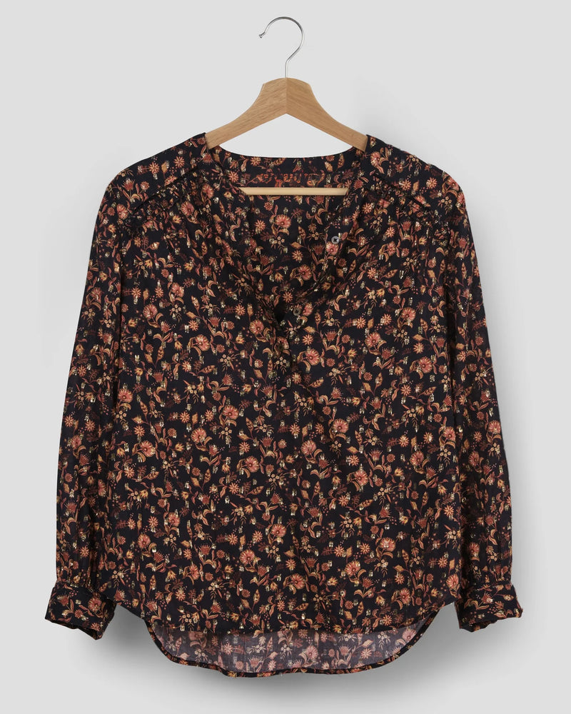 Marie Louise De Monterey - Delphine  Blouse Black