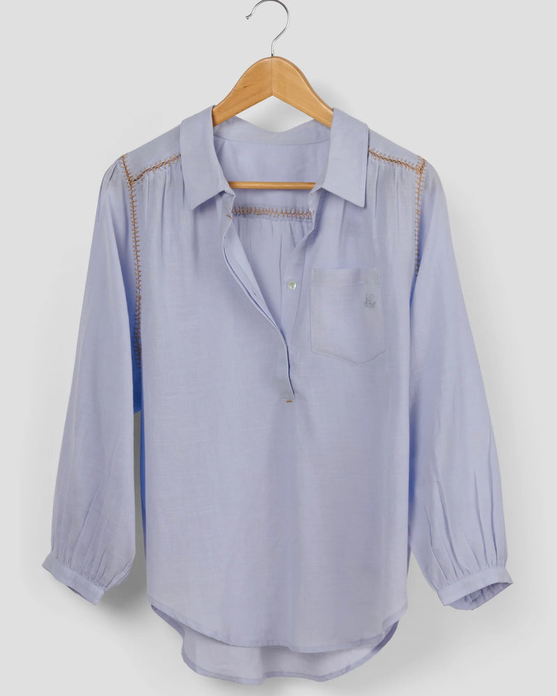 New Birkin Blouse - Blue