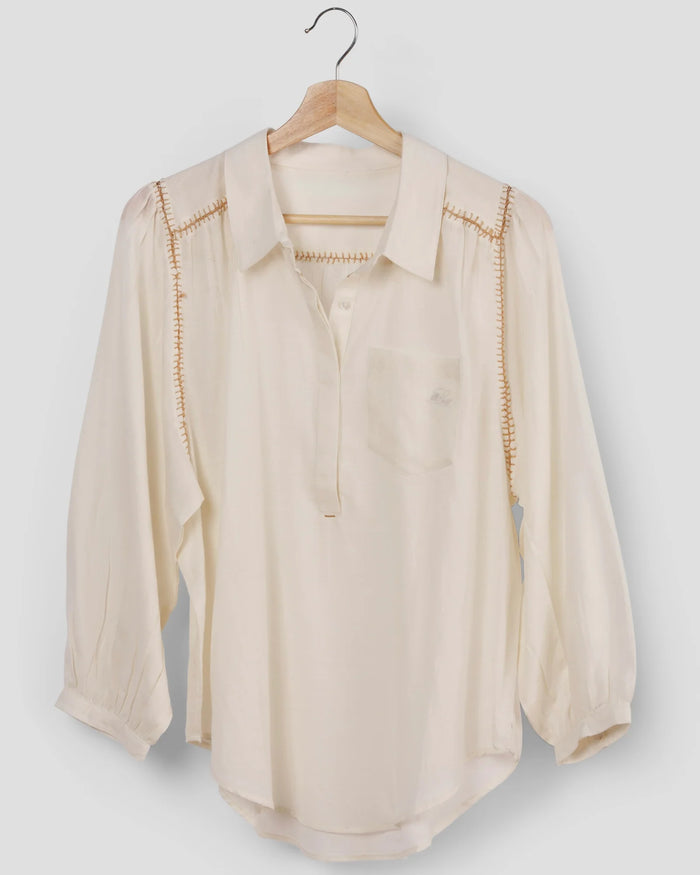 New Birkin Blouse - Ecru