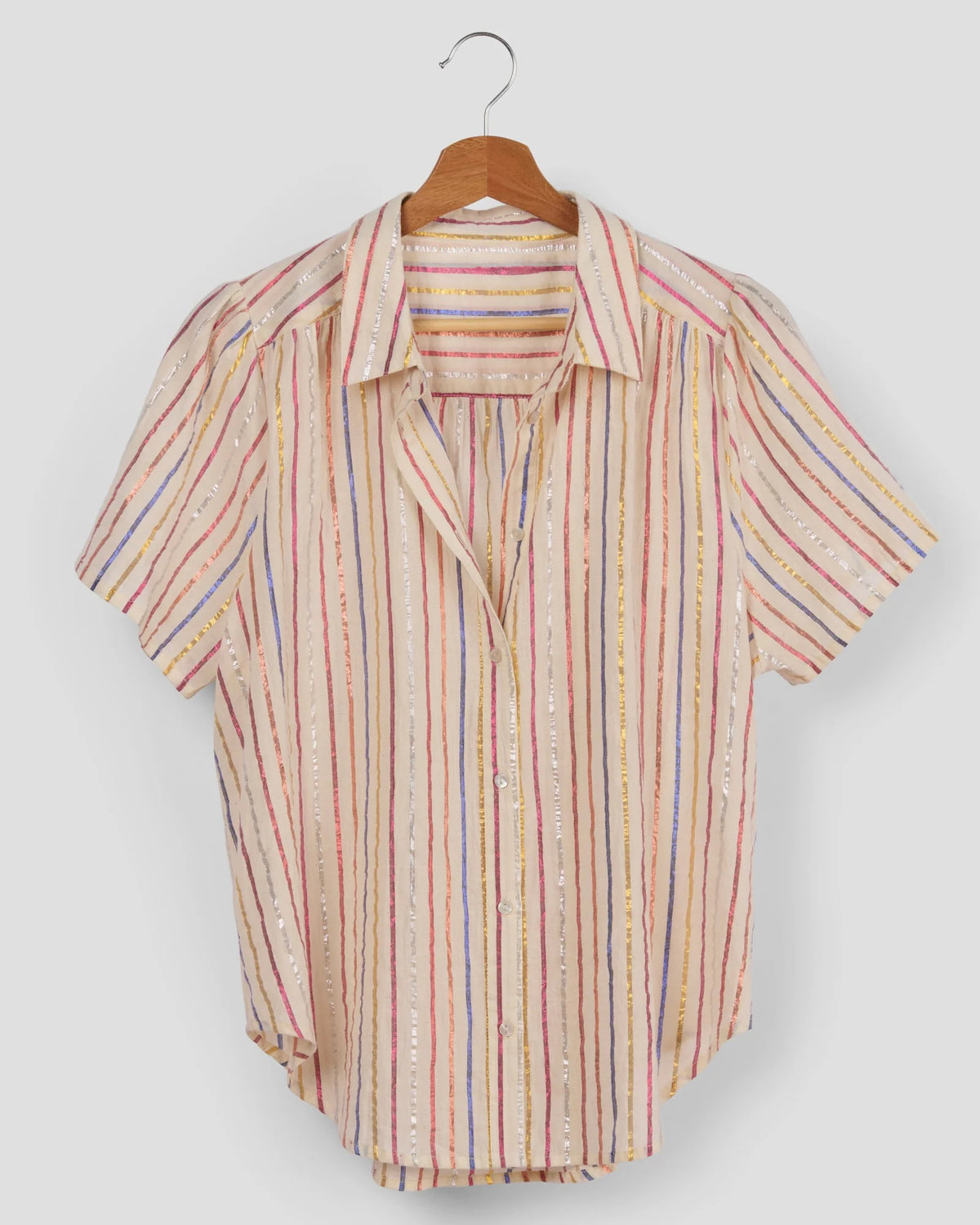Persanne Blouse Rainbow Stripe